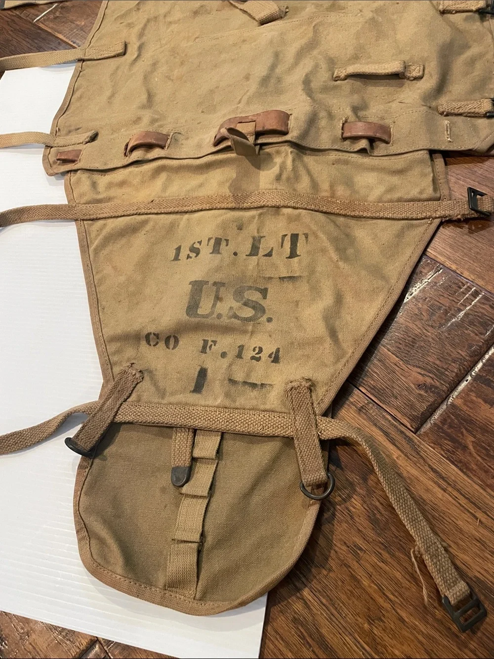 U.S. WW1 1918 Haversack P.B. & Co